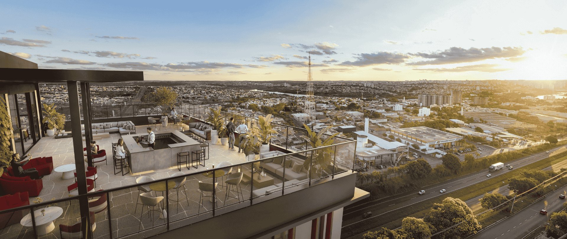 The City Salas comerciais e Open Mall Integrado